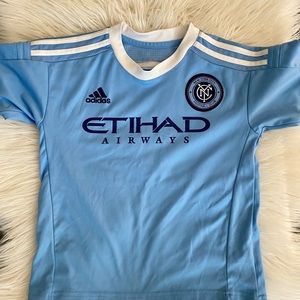 Kids Adidas New York City FC Jersey